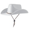 Joyfy Cowboy Hat for Adults and Kids, Western Cowboy Hat for Halloween Costume Accessory - 2 of 4