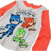 PJ Masks Toddler Boys' 4-Piece Long Sleeve Cotton Pajama Sets - 3 of 4