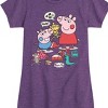 Girls' - Peppa Pig - George Playing with Toys Fitted Short Sleeve Graphic T-Shirt - 2 of 4