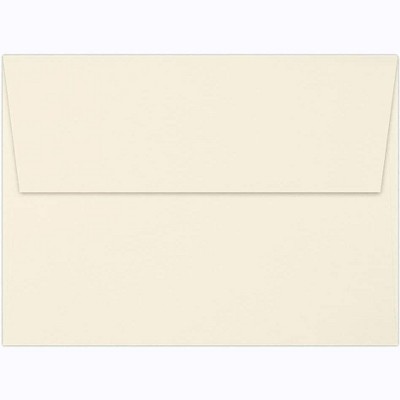 LUX A7 Invitation Envelopes 5 1/4 x 7 1/4  Natural - 100% Recycled 4880-NPC-50