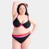 Parade Women's Re:Play Unlined Underwire Bralette - Red/Black/Purple - 4 of 4