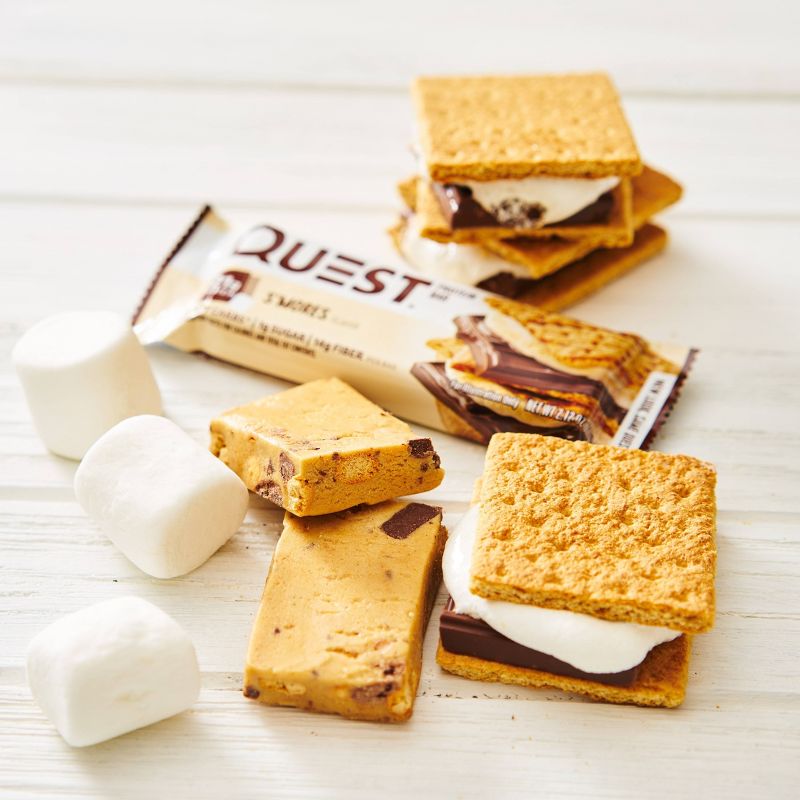 Quest Nutrition 21g Protein Bar - S'mores, 6 of 12