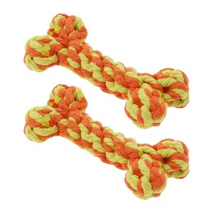 Unique Bargains Bone Shape Dog Chew Rope - 1 of 4