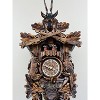 Eight Day Mechanical Hunter's Cuckoo Clock With 21 Inch Height Dancers And Live Animals By River City Clocks - 2 of 4
