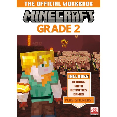 Official Minecraft Workbook: Grade 2 - (Minecraft Workbooks) by  Random House (Paperback)