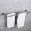 5-Part Wall-Mounted Towel Bar Collection for the Bathroom - Complete Storage Solution - 2 of 4