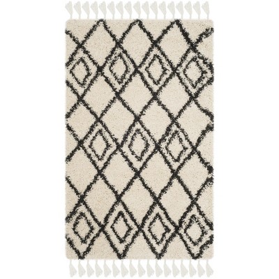 Moroccan Fringe Shag 200 MFG244 Machine Made Indoor Rug - Safavieh
