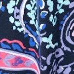 navy paisley