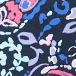 navy paisley