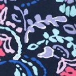 navy paisley
