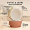 2-Pack Prep Baby Bowls with Suctions & Lids, Silicone Bowls for Baby Boy, Girl, Toddler Suction Bowl, Kids Bowl BPA-Free - 2 of 4