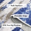 Area Rug 4x6 Machine Washable Bedroom Rug, Low-Pile Faux Wool Soft Carpet with Non-Slip TPR Backing, Modern Aabstract Accent Rug for Living Room - 4 of 4