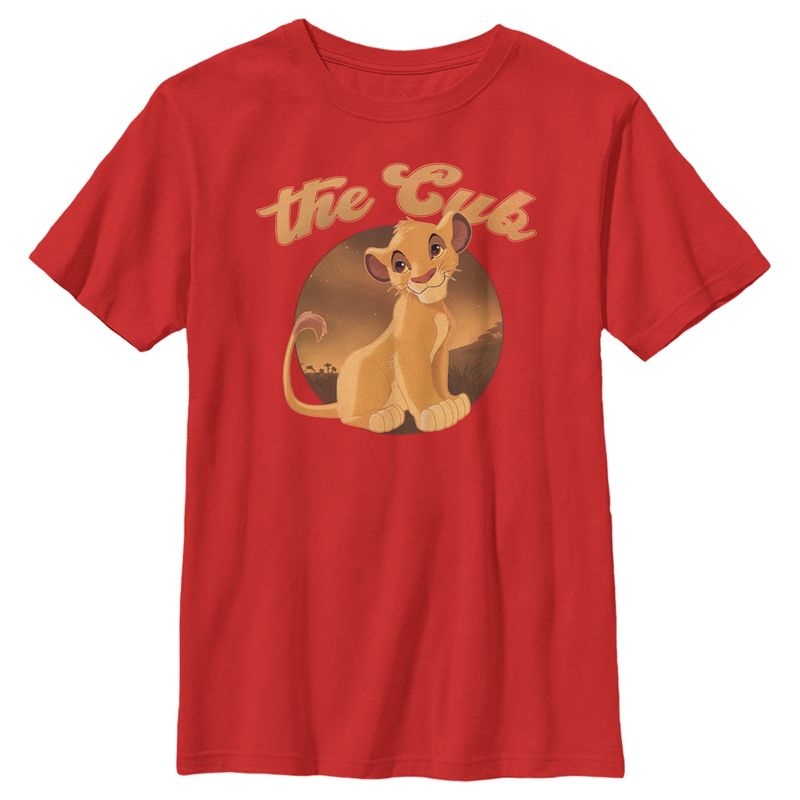 Boy's Lion King Simba The Cub T-Shirt, 1 of 5