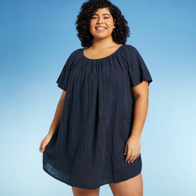 Plus Size Swim Cover Up - Bathing Suit and Swimwear Cover Ups