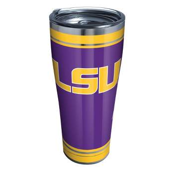 LSU Tigers 24oz. Soft Touch Bullet Water Bottle Two-Piece Set