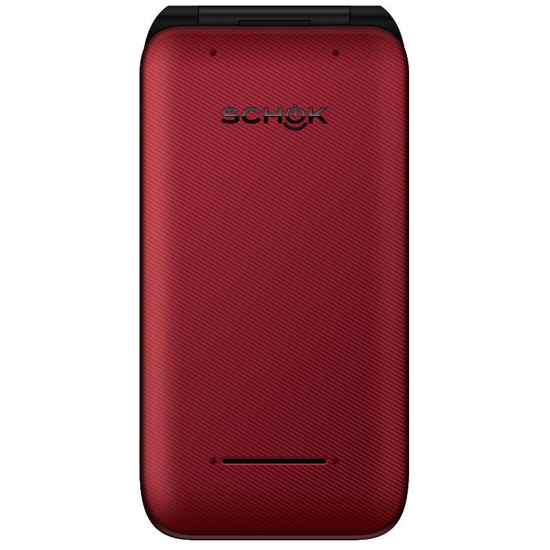 Schok Classic Flip Unlocked (8GB) GSM Phone - Blue/Red, 5 of 13
