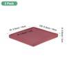 Unique Bargains Ceramic Durable Indoor Decorative Plant Saucer 2 Pcs - 2 of 4