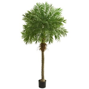 Nearly Natural 80-in Robellini Palm Artificial Tree - 1 of 1