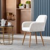 Mid Century Side Chairs with Solid Painting Steel Leg for Dining Room - 2 of 4