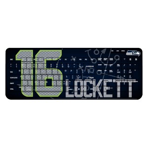 NFL Seattle Seahawks Players Game Tactic Wireless USB Keyboard - 1 of 4