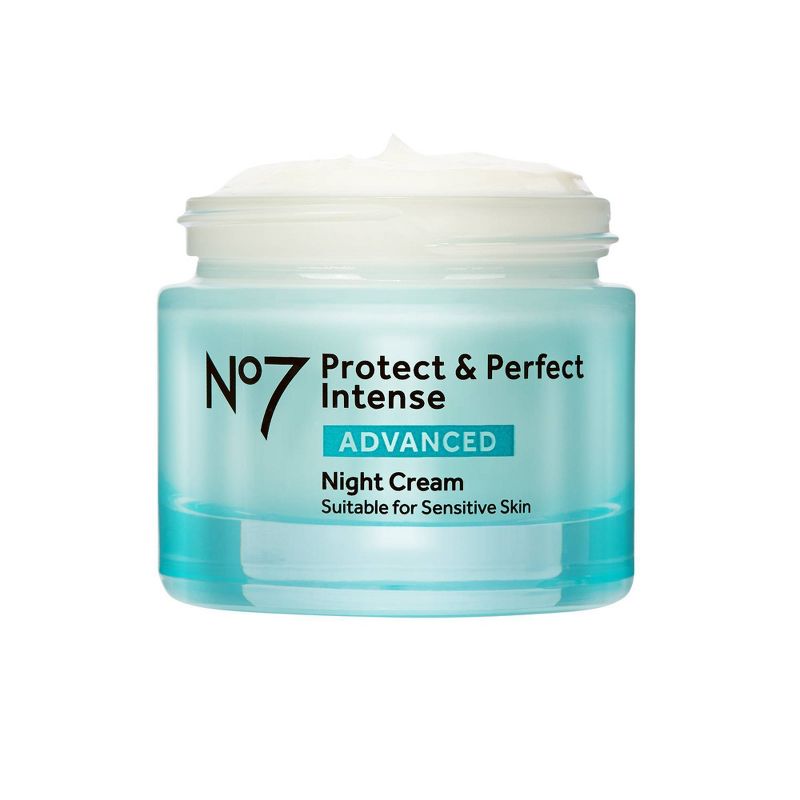 No7 Protect &#38; Perfect Intense Advanced Moisturizing Night Cream - 1.69 fl oz, 3 of 10