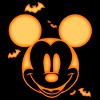 Boy's Disney Mickey Mouse Pumpkin Halloween Face T-Shirt - 2 of 4