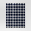 Cozy Woven Check Throw navy/gray - Room Essentials™ - 3 of 4