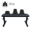 BestParts Flat Weight Bench Dumbbell Stool – Strength Training & Fitness Bench – 440 lbs Capacity – Black - 3 of 4