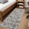Acekool Washable Traditional Oriental Rug – Non-Slip, Stain Resistant, Low Pile, Soft Folding Floor Mat for Kitchen & Hallway - 3 of 4