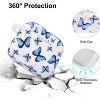 Worryfree Gadgets Case Compatible with Apple Airpods 3 Generation 3rd Cases Silicone Earbuds Case Cover for Women Girls Wireless Charging Butterfly - 2 of 4