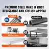 VEVOR Stainless Steel Prep Table, 30 x 72 x 34 Inch, 920 lbs Load Capacity, Heavy Duty Metal Worktable with 3 Adjustable Height Levels - 3 of 4