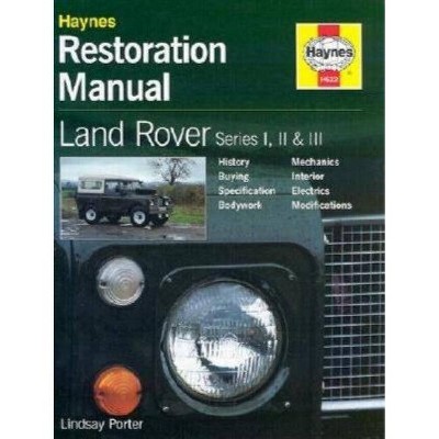 Land Rover Series I, II and III Restoration Manual - (Restoration Manuals) by  Lindsay Porter (Hardcover)