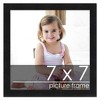PosterPalooza | Square Simple Black Picture Frame - UV Acrylic, Foam Board Backing, Hanging Hardware - 2 of 4