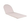 Oversart Outdoor Chaise Lounge Cushion Set Of 2 - Waterproof Patio Cushion For Lawn Pool Beach - Beige Color - 4 of 4