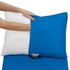 Marvel Avengers Fight the Foes Blue, Red, Green Hulk, Iron Man, Thor, Captain America Deluxe Easy Fold Toddler Nap Mat - 3 of 4