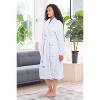 Alexander Del Rossa Women's Plush Fleece Robe, Shaggy Feather Bathrobe - 3 of 4