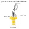 Unique Bargains Reusable Vacuum Expanding Manual Wine Stoppers for Champagne Beer 6 Pcs - 2 of 4