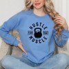 Simply Sage Market Women's Graphic Sweatshirt Hustle Kettleball - 2 of 3