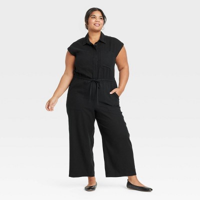 Women's Linen Jumpsuit - Universal Thread™