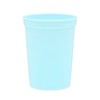 Blue Panda 24 Pack 16oz Light Blue Plastic Stadium Cups for Birthday Parties, Graduations, Bridal Showers, Baby Showers - 4 of 4