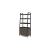 Signature Design by Ashley Contemporary Zendex 72" Bookcase, Dark Brown - 3 of 4