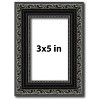 PosterPalooza | Photo Size Antique Black Picture Frame - UV Acrylic, Foam Board Backing, Hanging Hardware - 2 of 4