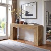 Tribesigns 62.99" Farmhouse Wooden Console Table - 2 of 4