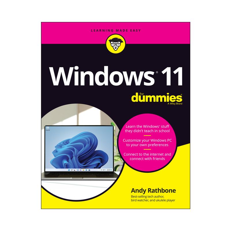 Windows 11 for Dummies - by  Andy Rathbone (Paperback), 1 of 2