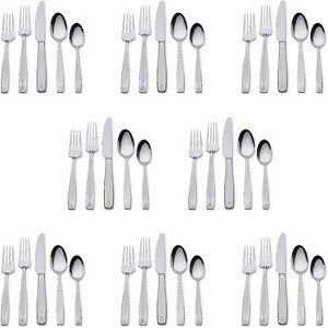 Chefs 18/10 Stainless Steel 44 Piece Flatware Set, Service for 8, Azore Sand - 1 of 4