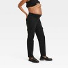 Under Belly 90's Straight Maternity Pants - Isabel Maternity By Ingrid &  Isabel™ Black 18 : Target