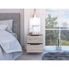 TIRAMISUBEST Modern Nightstand 19" H - Gray Mobile File Cabinet - 2 of 4