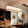 Heddle 42.5" 8 Light Linear Chandelier Anvil Iron - 4 of 4