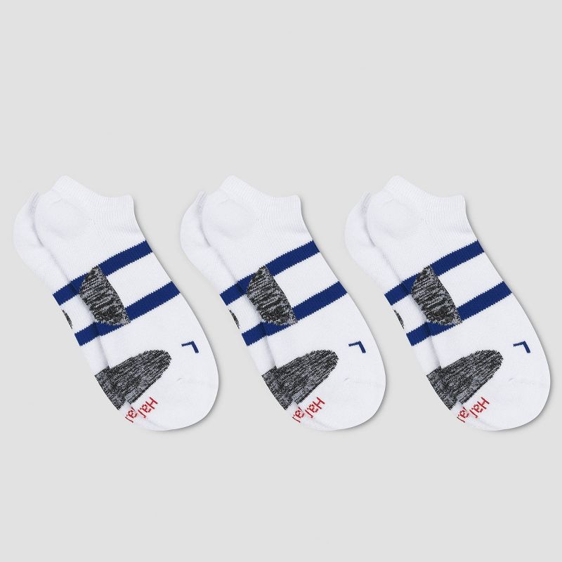 Hanes Premium Men's Compression No Show Socks 3pk - 6-12, 2 of 4