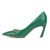 New York & Company Women's Katerina- Lizard Embossed Pump Heels - 3 of 4